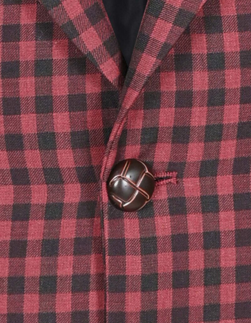 Maroon Tailored Smart Fit Coat (Copy) - Image 3