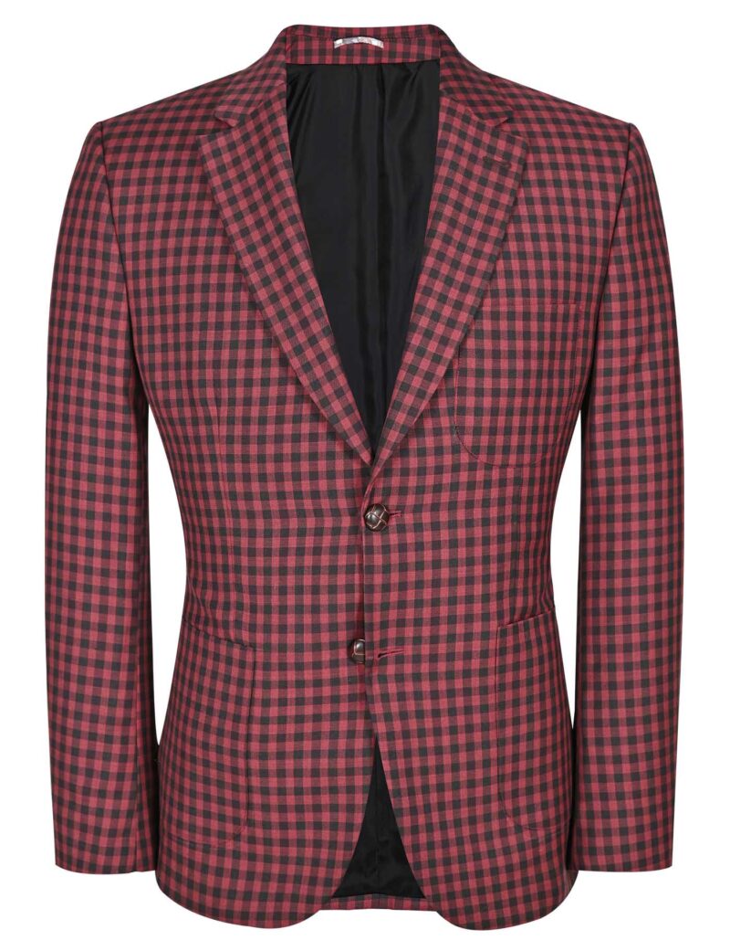 Maroon Tailored Smart Fit Coat (Copy)